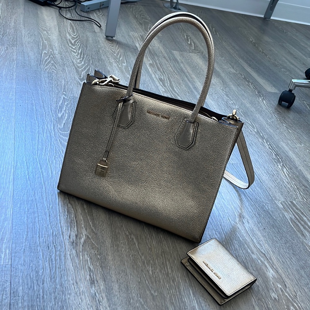Gold Michael Kors Bag